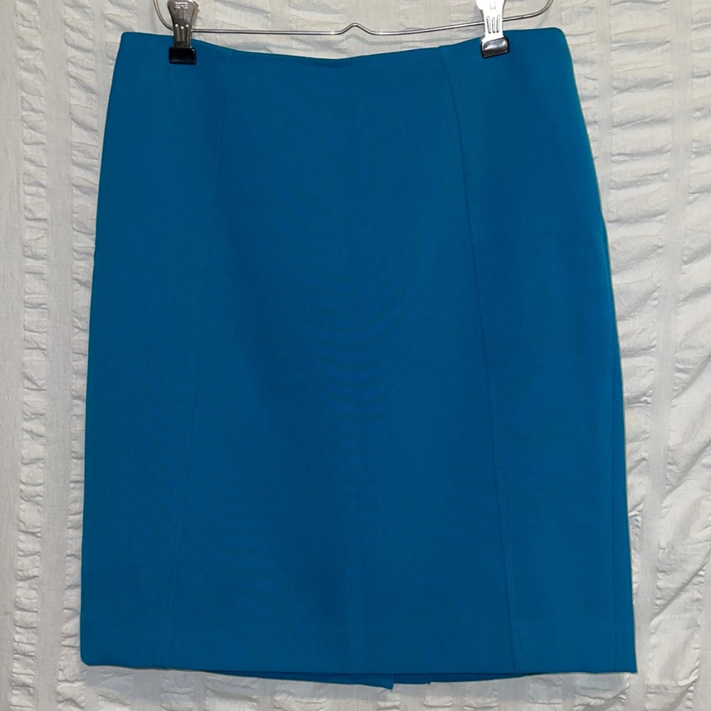 Halogen Teal Pencil Skirt